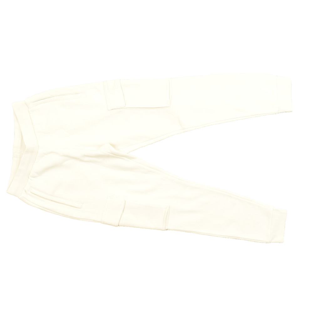 Adidas Originals Men's Size Small Beige Fleece Cargo Jogger Sweatpants Trefoil